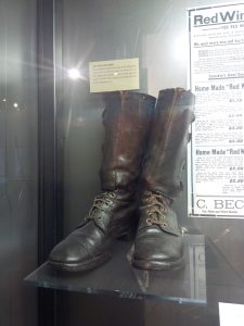 Thought to be the first shoe ever produced by Red Wing Shoe Company.